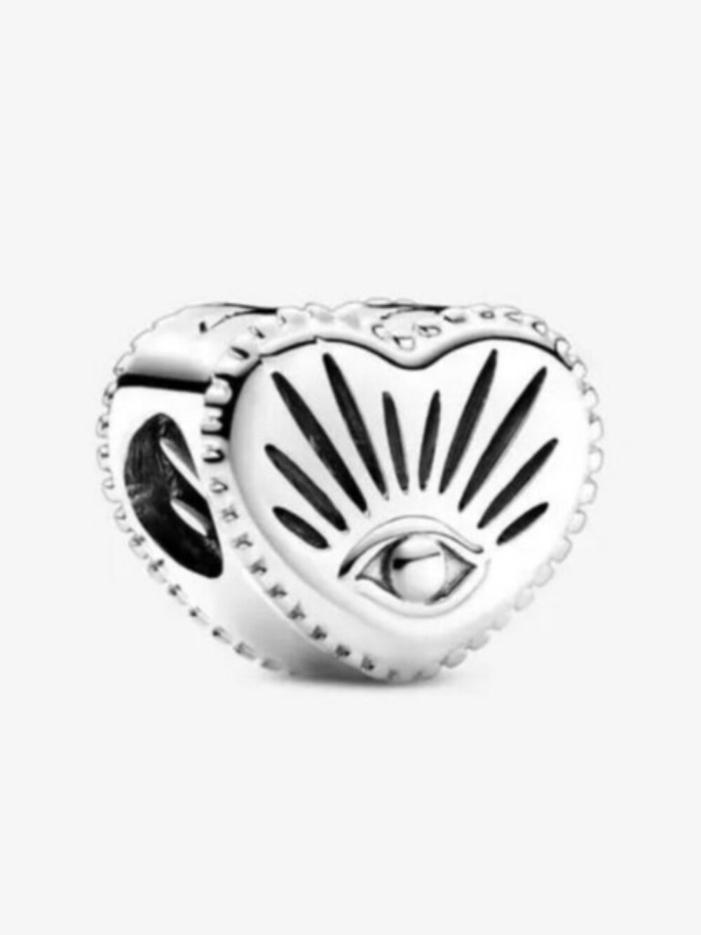 PANDORA All-Seeing Eye & Heart Charm